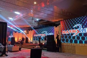 Harga Sewa Videotron Terbaru dan Terlengkap di Matrix LED untuk acara di Hotel Le Meredien