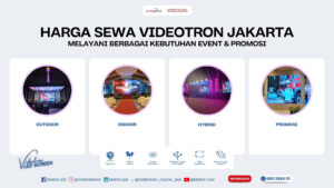 Harga Sewa Videotron Jakarta dari MatrixLED dengan layanan terbaik dan berpengalaman selama 10 tahun.
