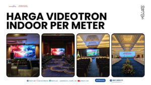 Harga videotron indoor per meter terbaru 2025 dari MatrixLED. Resolusi tinggi, garansi resmi, dan dukungan teknisi profesional.